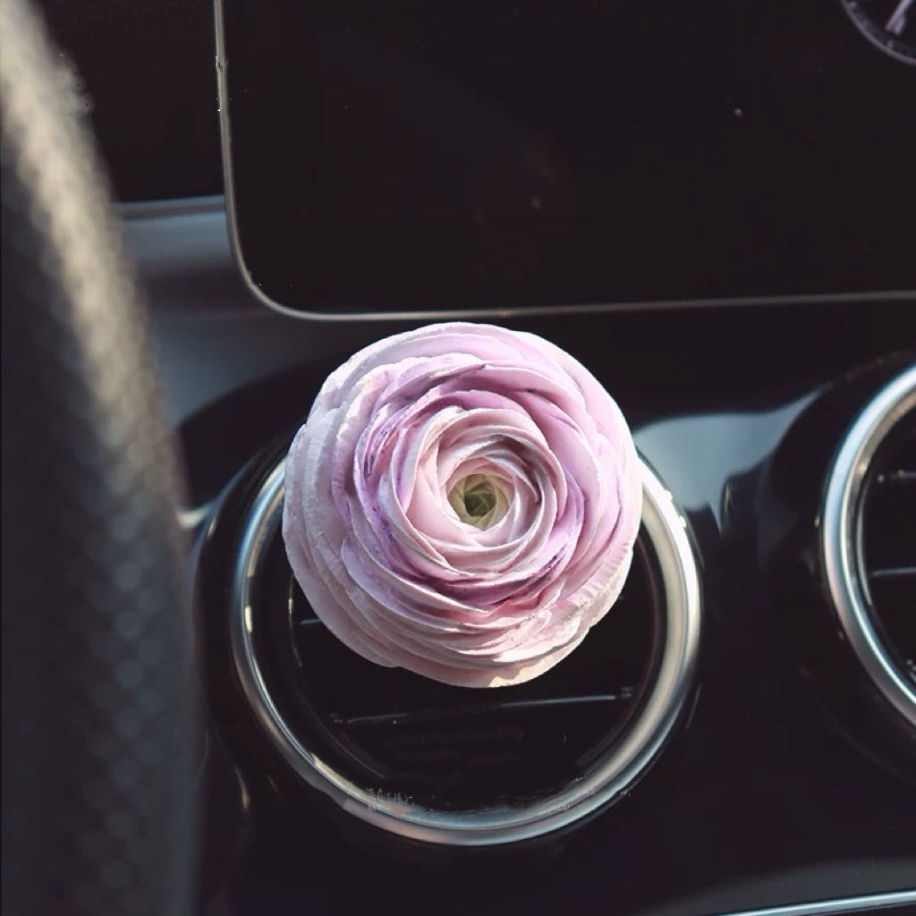 Cute Handmade Peony Flowers, Car Passive Diffuser and Air Freshener