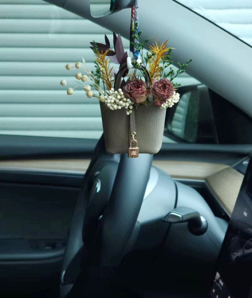 Cute Car Rear View Mirror Hanging Decoration