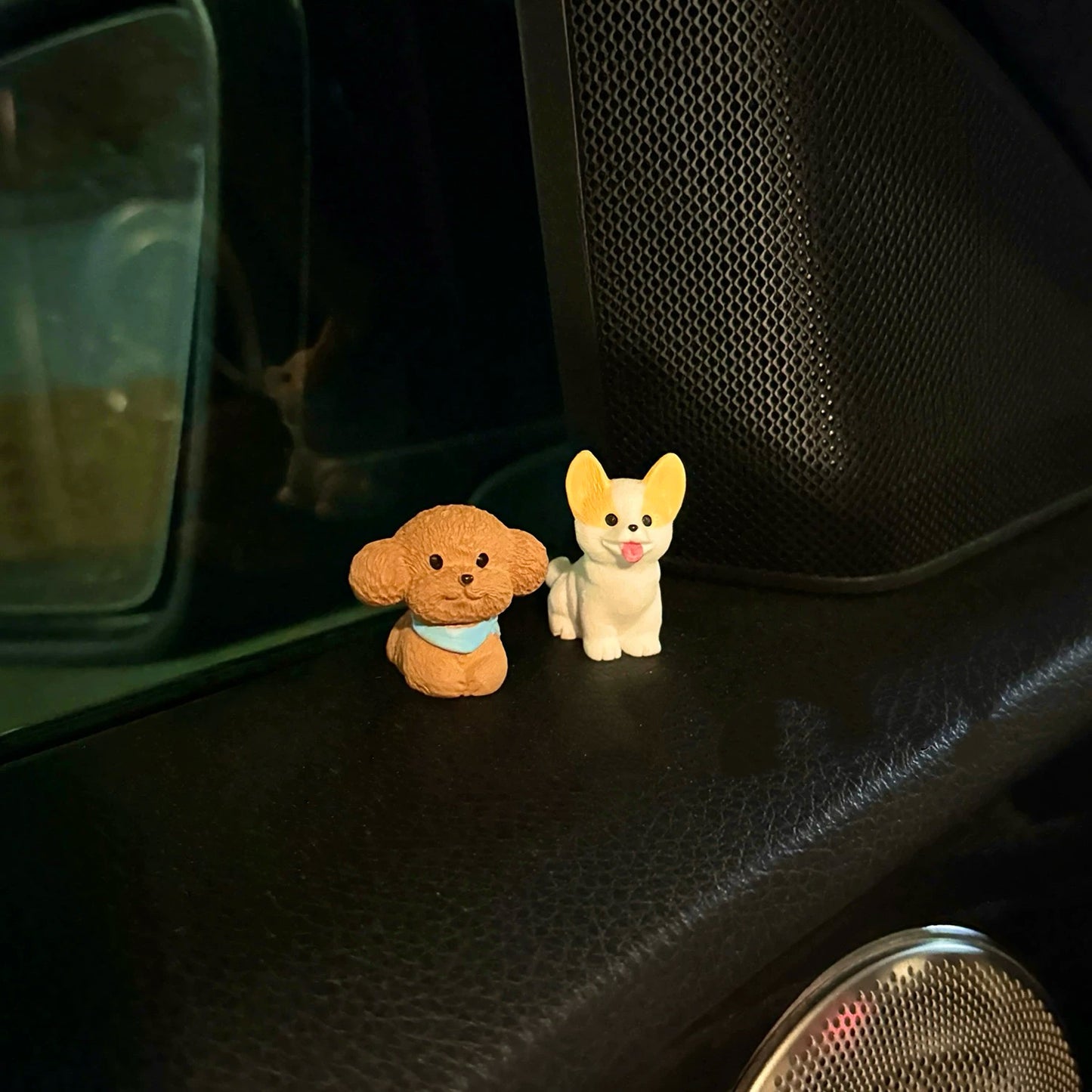 Cute Dogs Set, Car Dashboard Decorations